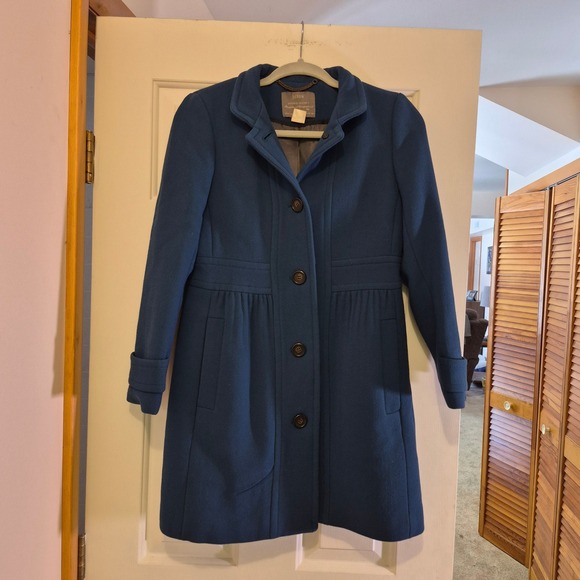J. Crew "Lady Day" Coat Double-Cloth Manifattura di Carmignano Mill 3M Thinsulat - Picture 3 of 10